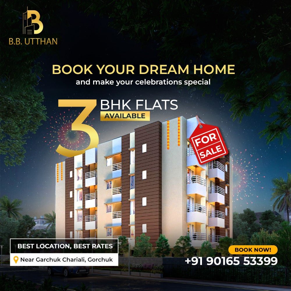 Utthan flat guwahati by bb construction