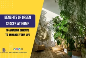 benefits of green spaces at home