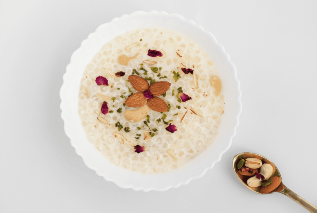 Sabudana Kheer (Tapioca Pearl Pudding)