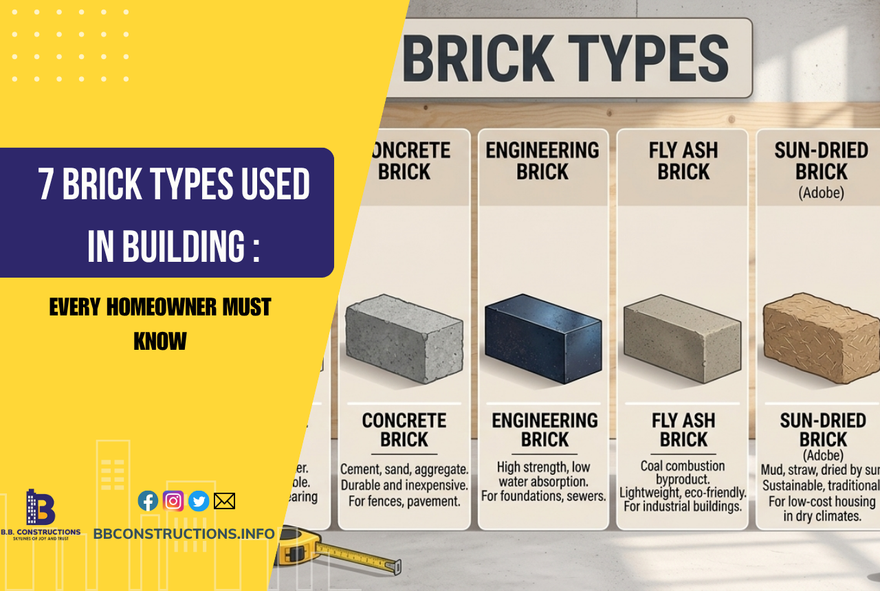 7 Brick Types Used in Building