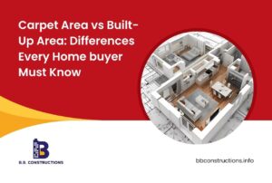 Carpet Area vs Built-Up Area